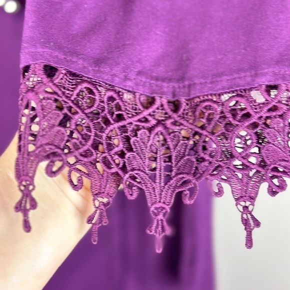 Notations xlarge purple 22 p2p 28” length soft great condition no flaws - Picture 3 of 6